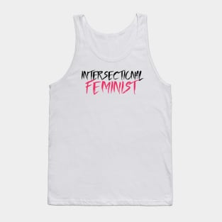 Intersectional Feminist - Black Tank Top